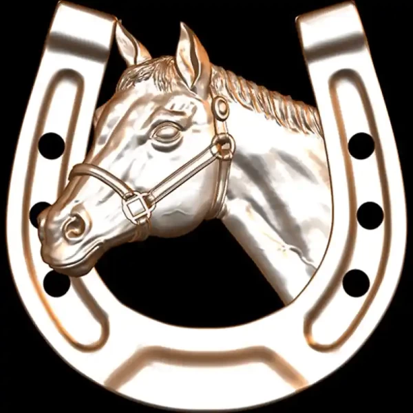 Horseshoe Horse Head